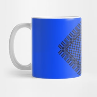 Blue Scarf Mug